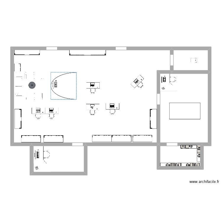 MAG. Plan de 0 pièce et 0 m2