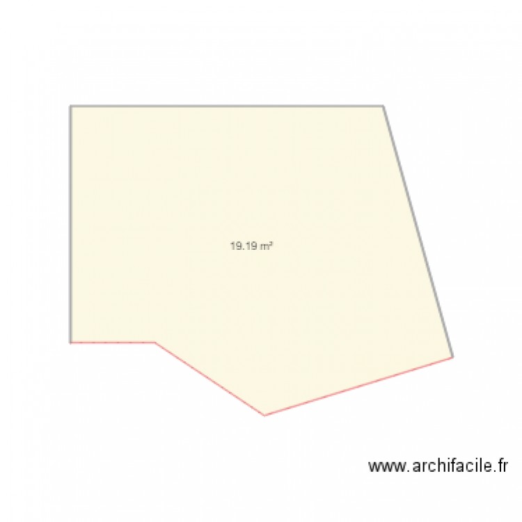 chambre ami. Plan de 0 pièce et 0 m2