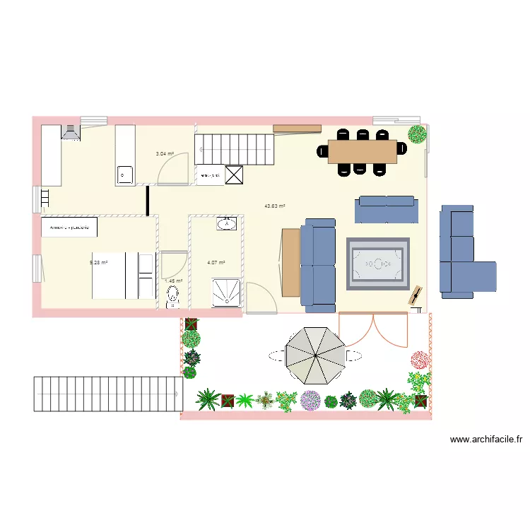 E17 BORY. Plan de 