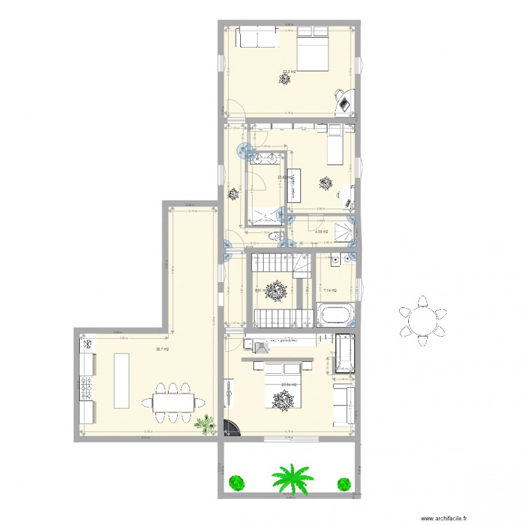 maison saint genis extention. Plan de 0 pièce et 0 m2