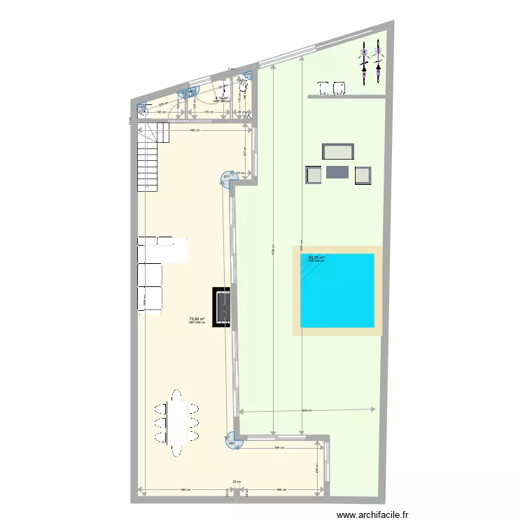 Maison Mathou val 2. Plan de 