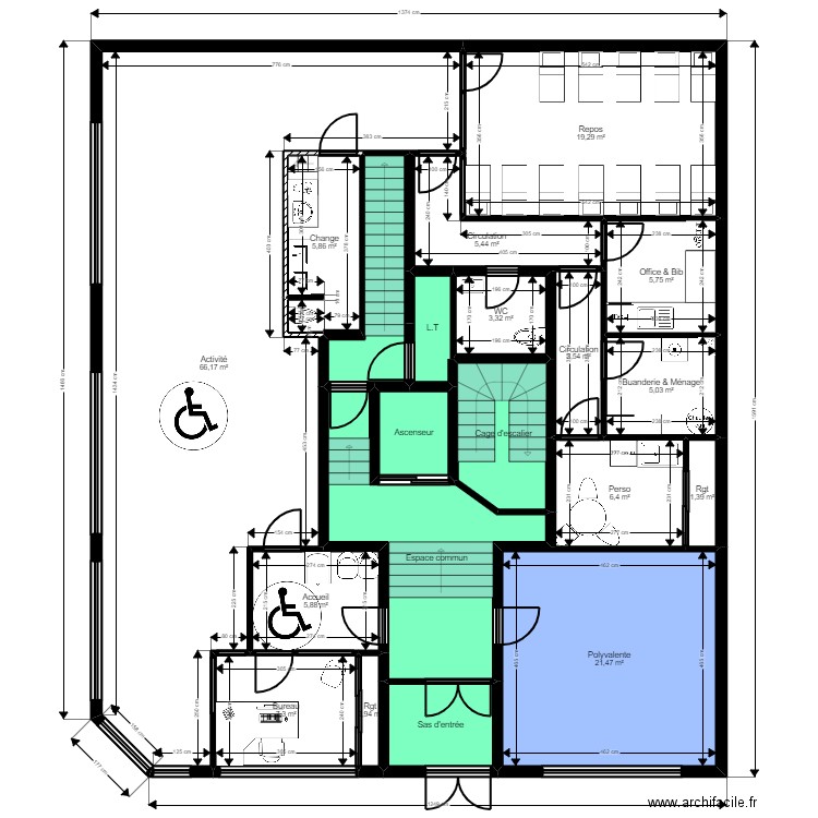 Malakoff projet Jordan. Plan de 0 pièce et 0 m2