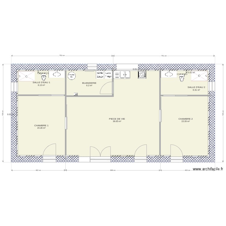 sci louis portes . Plan de 0 pièce et 0 m2