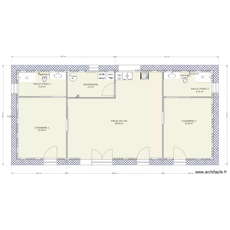 sci louis portes . Plan de 