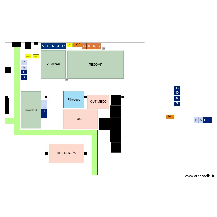 PLAN V1. Plan de 0 pièce et 0 m2