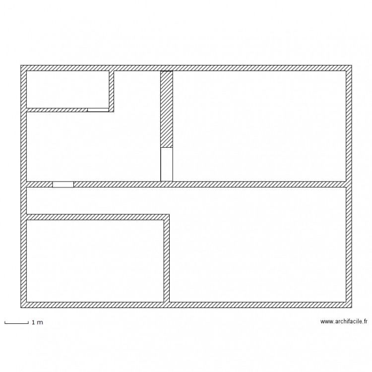 projet achat rdc. Plan de 0 pièce et 0 m2