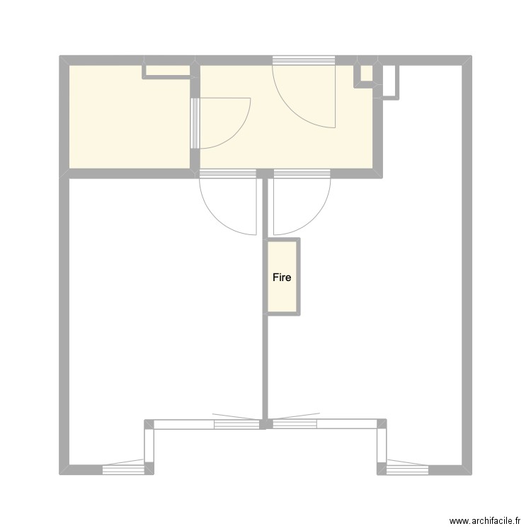 Plan St John Park. Plan de 5 pièces et 9 m2