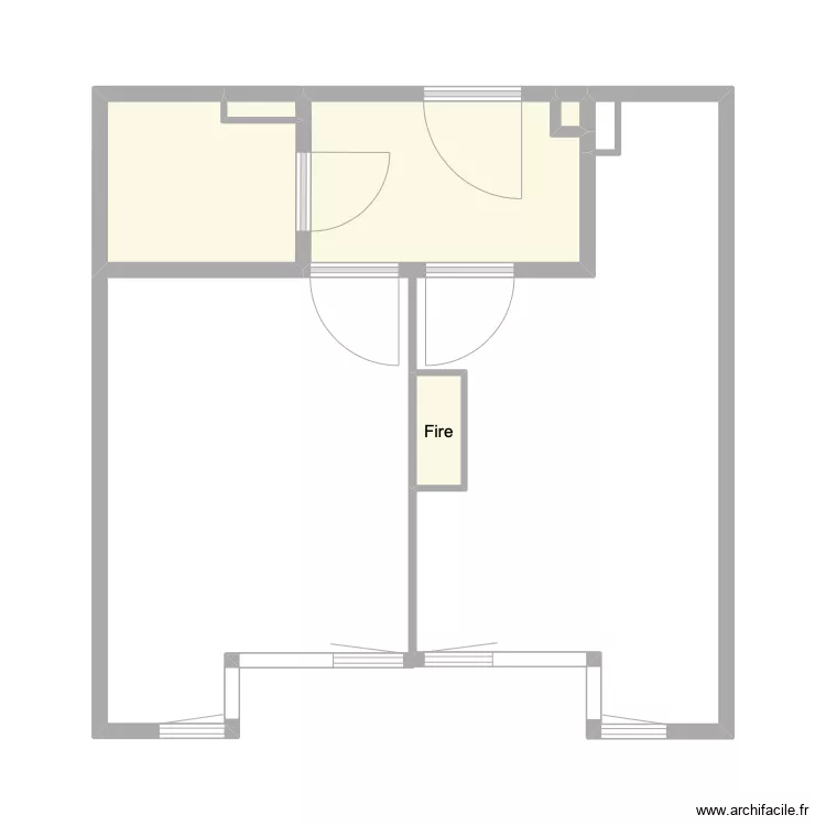 Plan St John Park. Plan de 