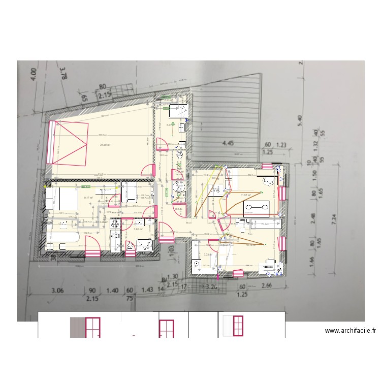 suite sophie14    decal. Plan de 0 pièce et 0 m2