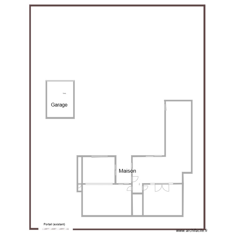 roncq total pour demande travaux bardage avant. Plan de 0 pièce et 0 m2