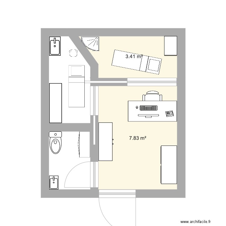 INSTITUT. Plan de 0 pièce et 0 m2