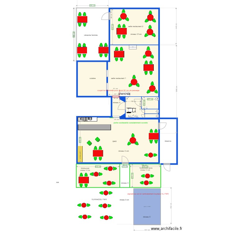 l air bleu V6. Plan de 0 pièce et 0 m2