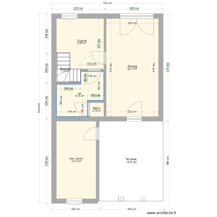 Sous Sol div 2023. Plan de 0 pièce et 0 m2