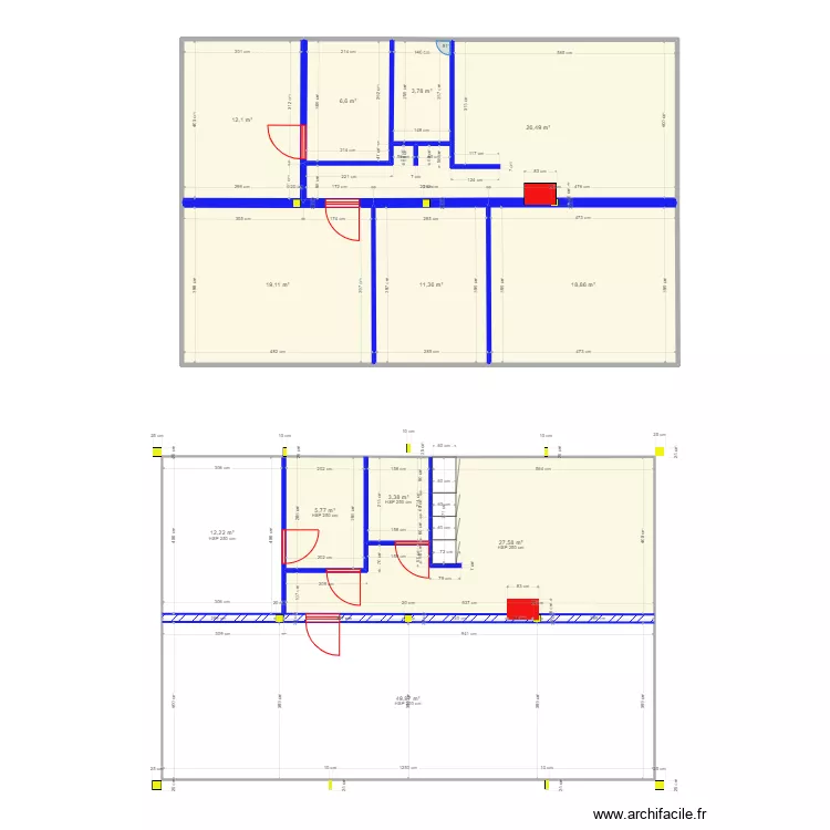 ETAGE v2. Plan de 
