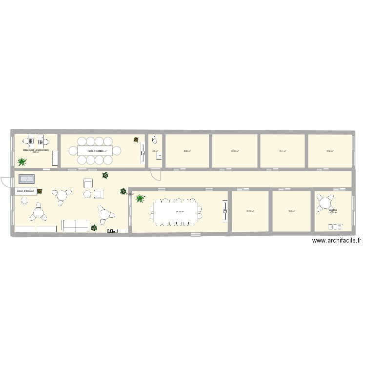 Plan Bureaux . Plan de 0 pièce et 0 m2