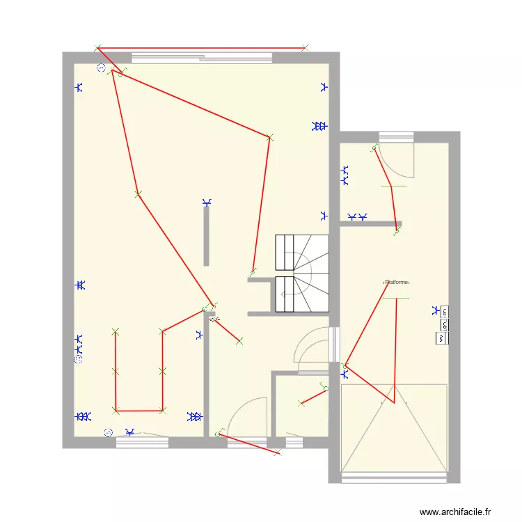 Rez Hadi. Plan de 3 et 67 m² Rez Hadi. Plan de 3 et 67 m²