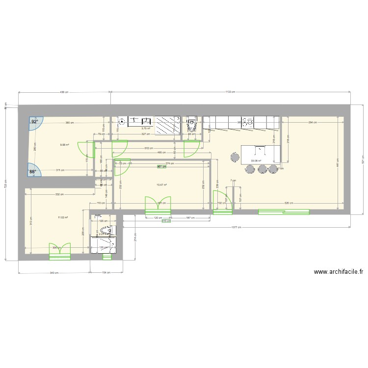 LOT 1 OK. Plan de 0 pièce et 0 m2