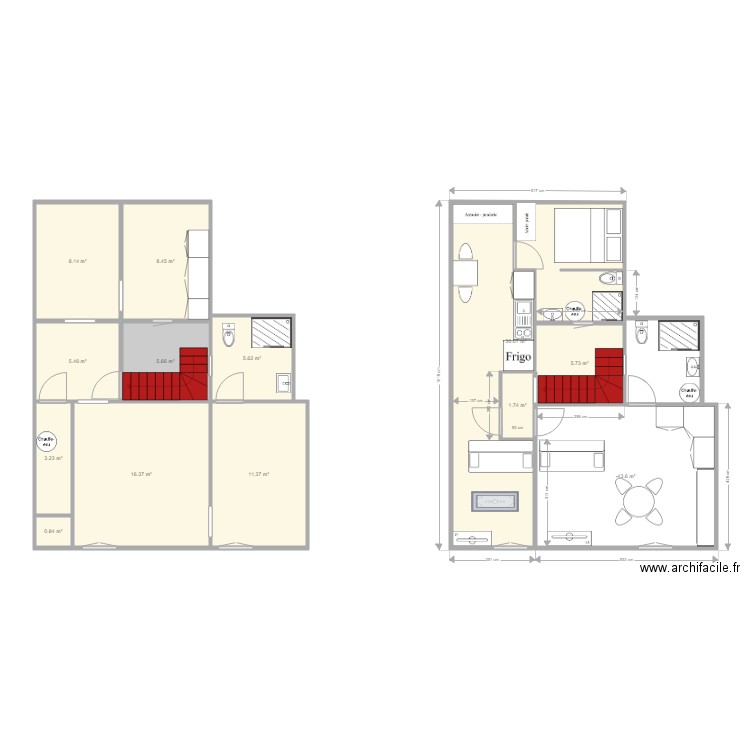 st chamas 3. Plan de 0 pièce et 0 m2