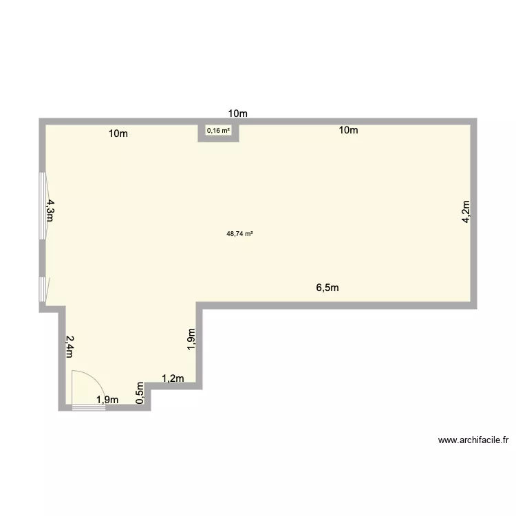 castello 36 bruto. Plan de 