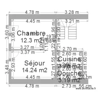 2 pi&egrave;ces 3&egrave;me &eacute;tage ELECTRICITE
