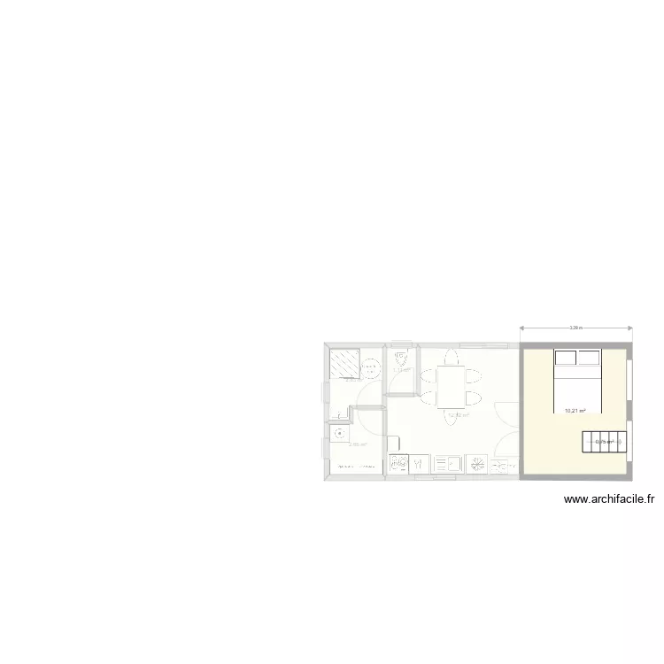 Bureau. Plan de 