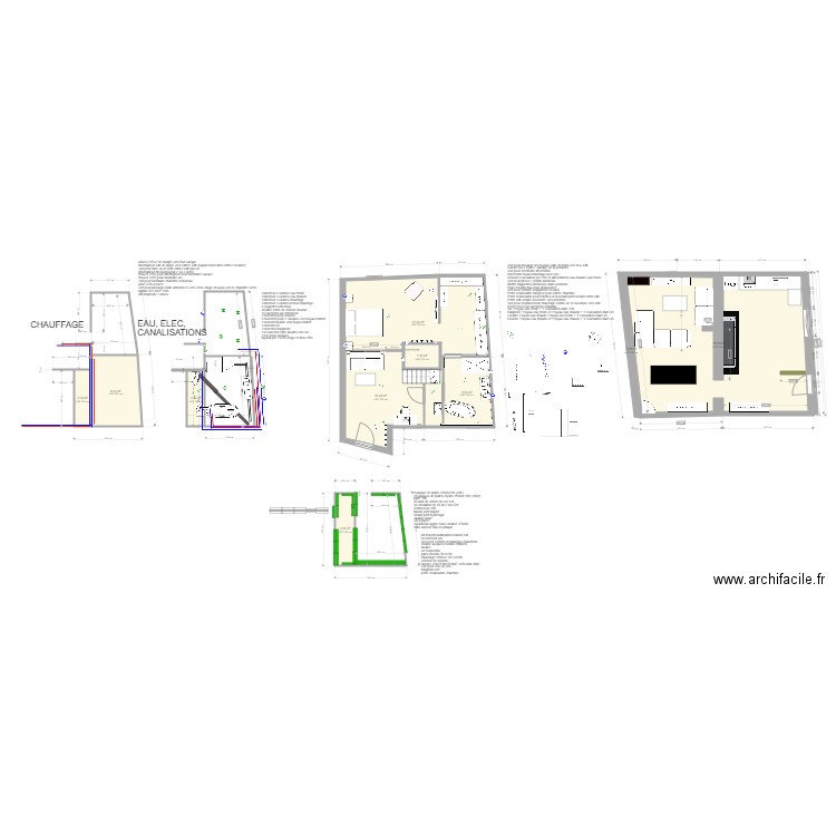 3eme etage. Plan de 0 pièce et 0 m2