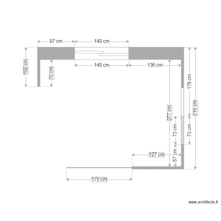 cuisine. Plan de 0 pièce et 0 m2