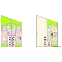 Duplex Jumeles Plan Pref v3