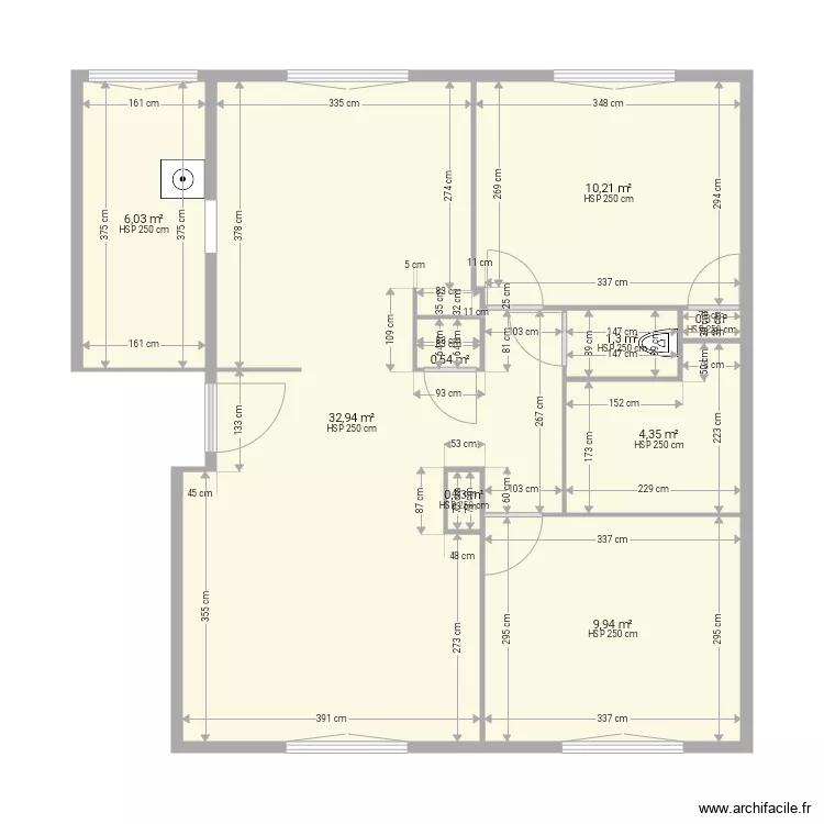 Charmettes 2. Plan de 