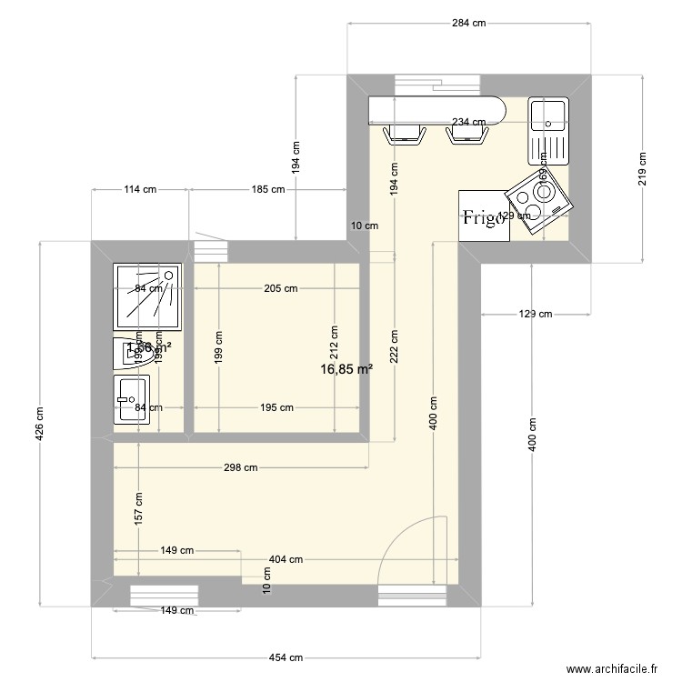 roucas R1bis. Plan de 0 pièce et 0 m2