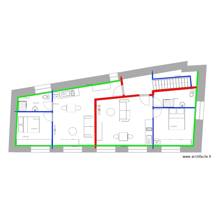 lambert logement a. Plan de 0 pièce et 0 m2