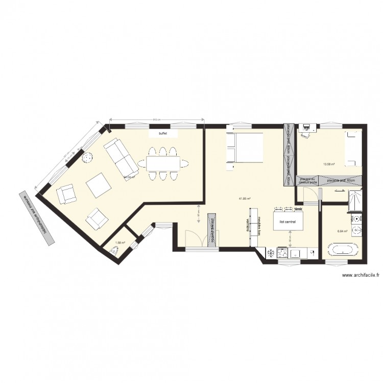 plan 5 dunkerque . Plan de 0 pièce et 0 m2