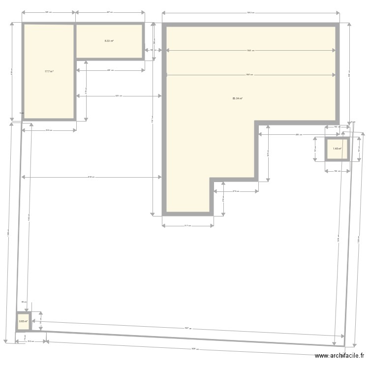 La Forge Extérieur. Plan de 0 pièce et 0 m2