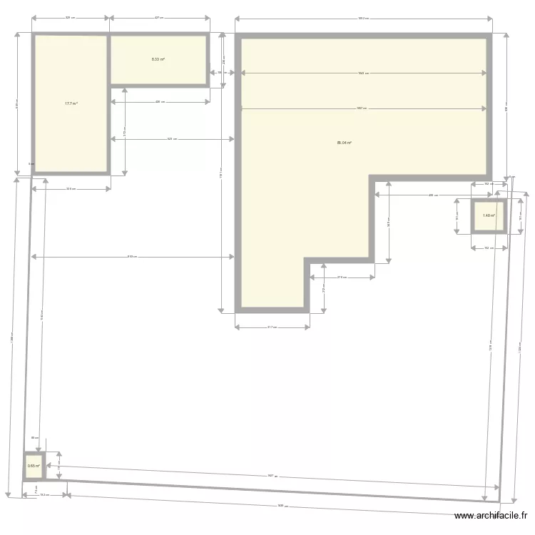 La Forge Extérieur. Plan de La Forge Extérieur. Plan de