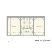 plan existant toilettes public Caudron