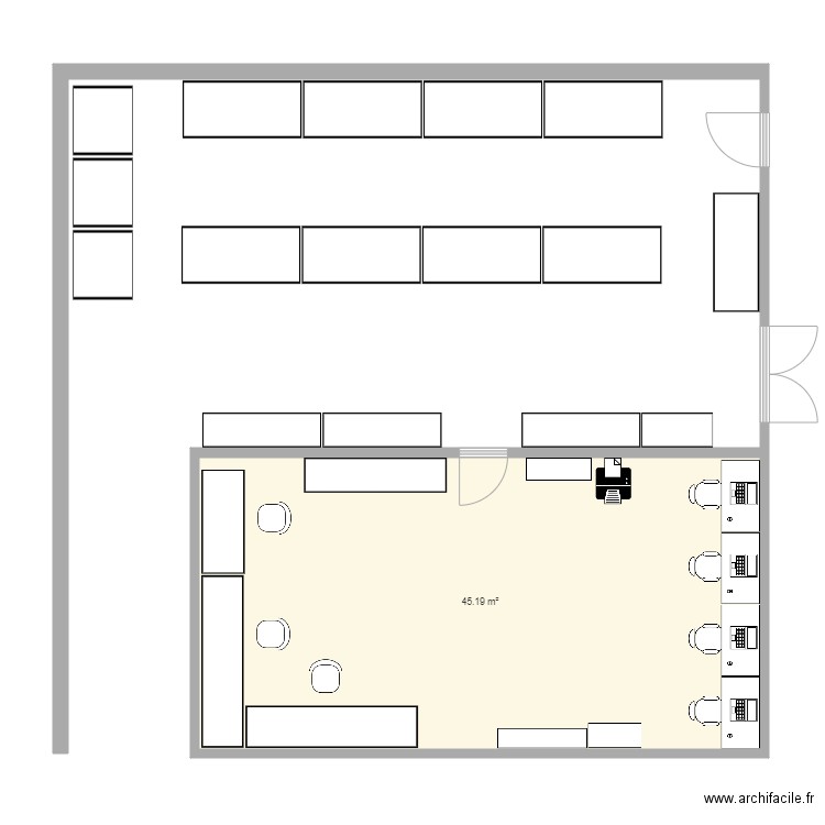 Pièce SAV. Plan de 0 pièce et 0 m2