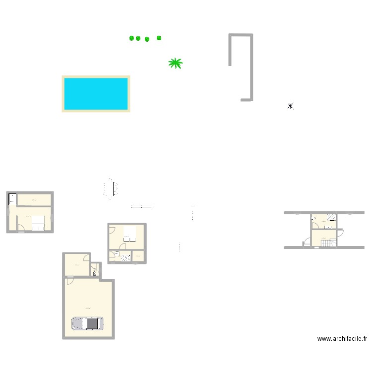 Plan 7B variante. Plan de 0 pièce et 0 m2