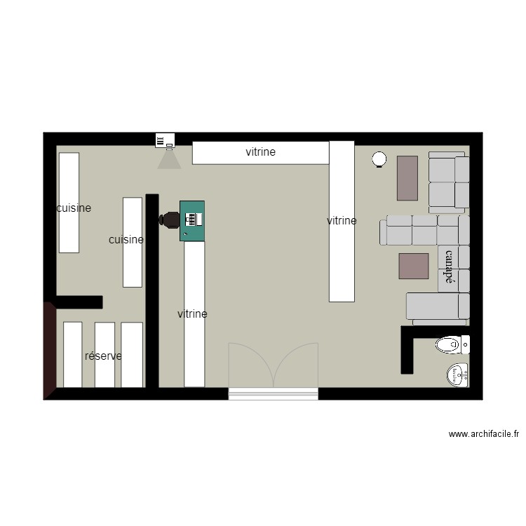 plan 2ECMS camille m . Plan de 0 pièce et 0 m2