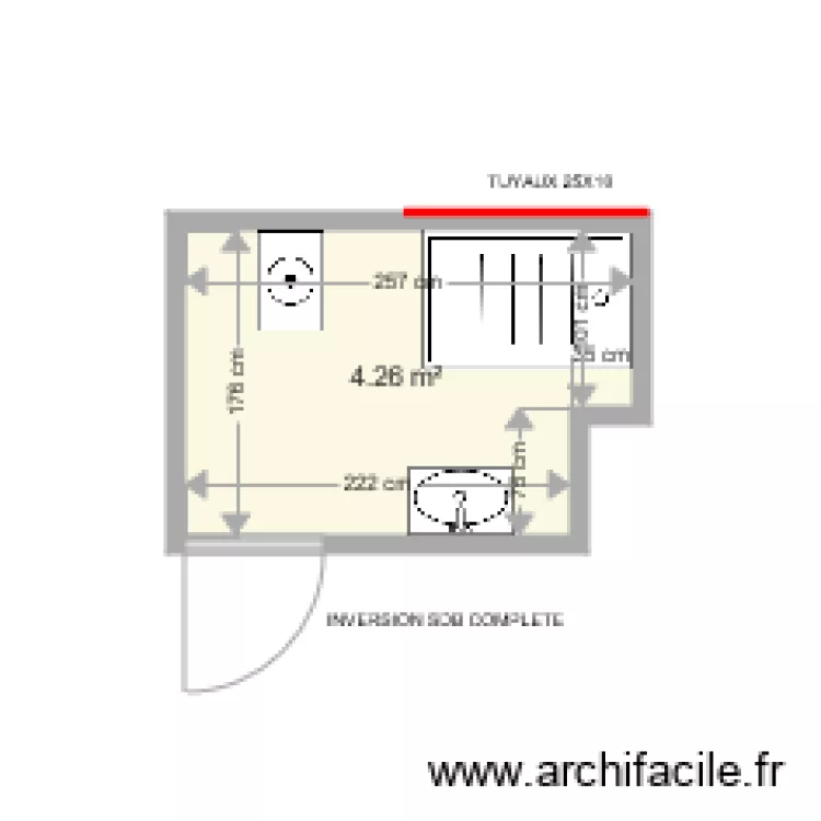 COPAIN MAURICETTE . Plan de 