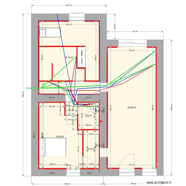 Plan maison ST MATHURIN Plomberie. Plan de 0 pièce et 0 m2