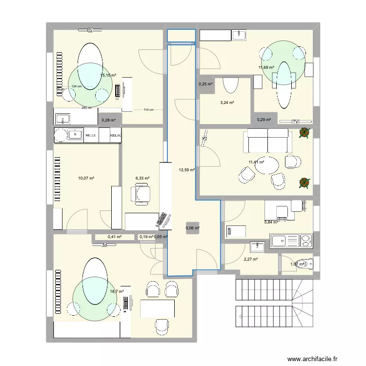 Cabinet dentaire 2. Plan de Cabinet dentaire 2. Plan de