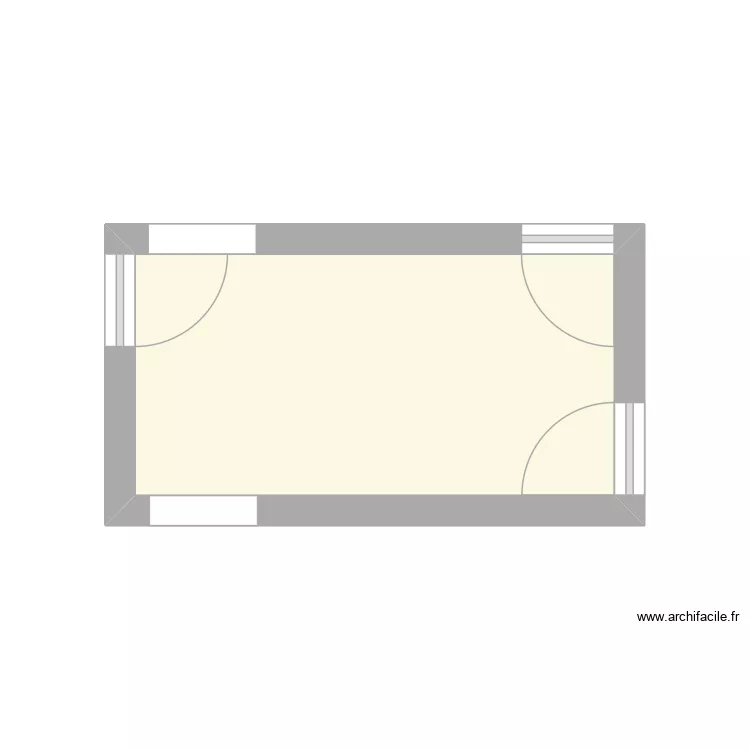 VAD DERRICO. Plan de 1 Pièce et 8 m² VAD DERRICO. Plan de 1 Pièce et 8 m²