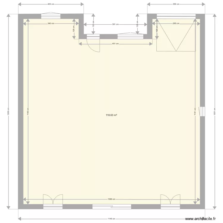 Maison carré V6. Plan de Maison carré V6. Plan de