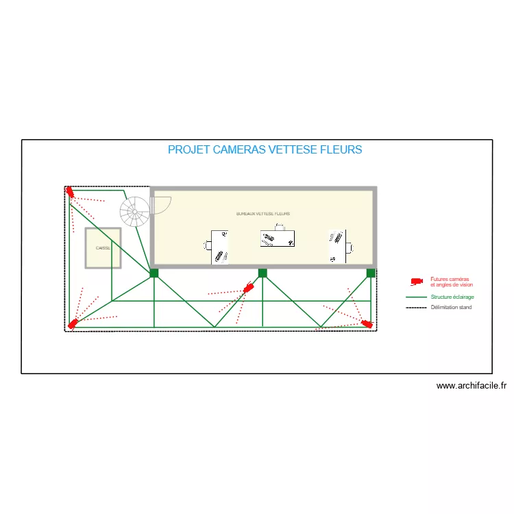 VETTESE FLEUR CAMERAS 2. Plan de VETTESE FLEUR CAMERAS 2. Plan de