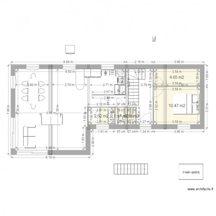 gite 3 rdc 2. Plan de 0 pièce et 0 m2