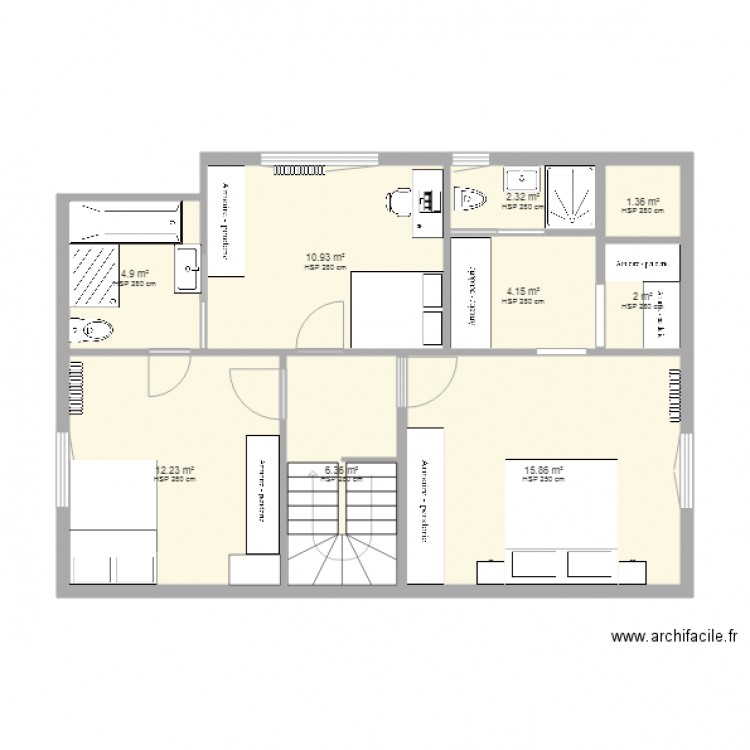 jacques 3. Plan de 0 pièce et 0 m2