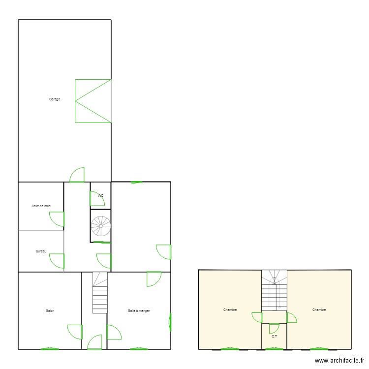 Agence Meynard . Plan de 0 pièce et 0 m2