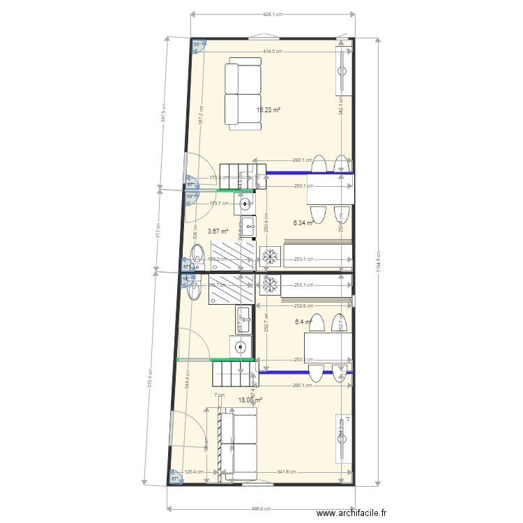 prof granier001 . Plan de 0 pièce et 0 m2