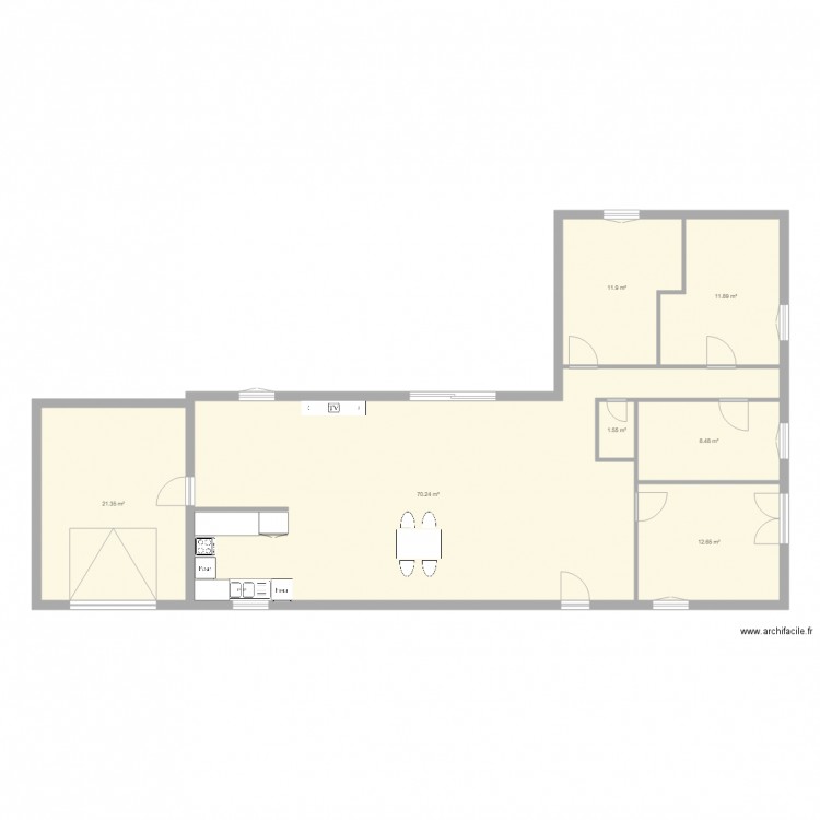 projet villa. Plan de 0 pièce et 0 m2
