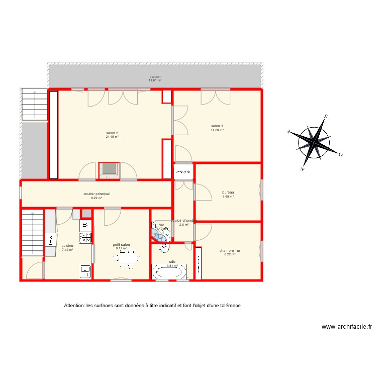 BI4654. Plan de 0 pièce et 0 m2